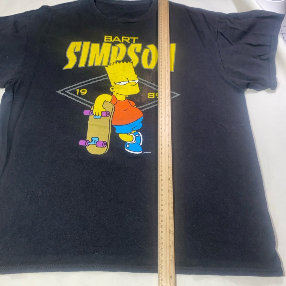 Vintage Bart Simpson Black Graphic Tee - Picture 4 of 8